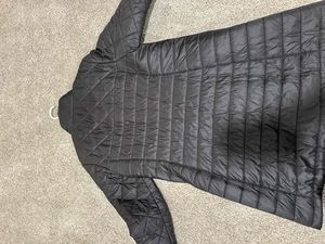 Patagonia Black Quilted Radalie Insulated Parka Jacket Womens Size XL
